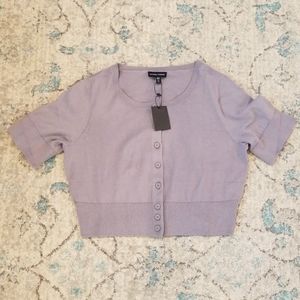 Universal Standard | Summer Cropped Cardi | Sz 2XS